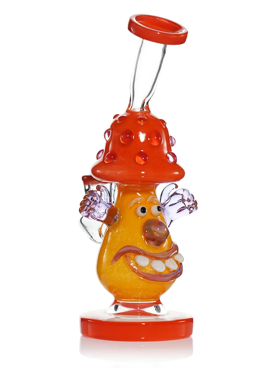 LOOAKH 11" Cute Clown Mushroom Dab Rig (WPC1218)