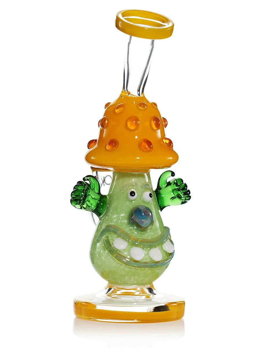 LOOAKH 11" Cute Clown Mushroom Dab Rig (WPC1218)