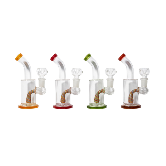 5 INCH WATER PIPE WITH NICE BALL COLOR PERC INSIDE&nbsp;