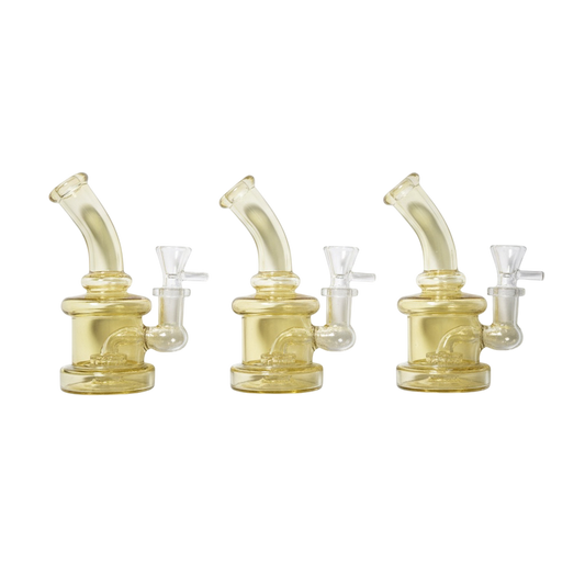 5.5" Full Fumed Showerhead Perc Water Pipe