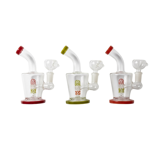 6" Mini Inverted Beaker Bent Mouth Water Pipe