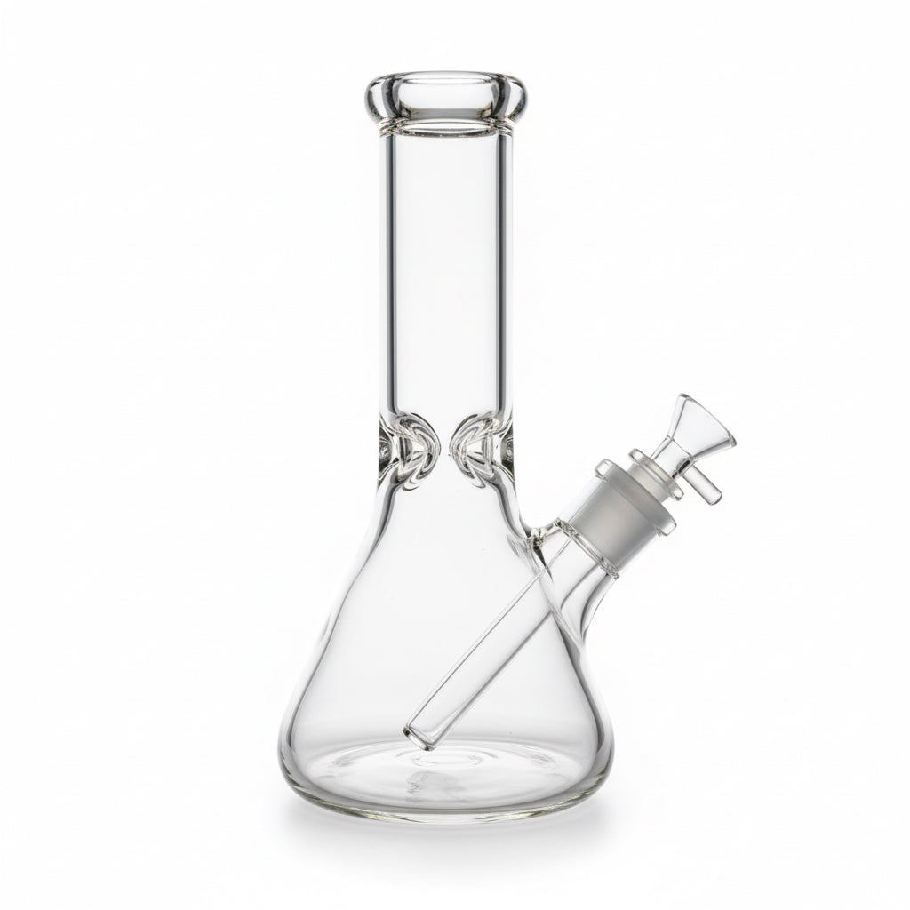 10” Clear 51X9mm Beaker Water Pipe