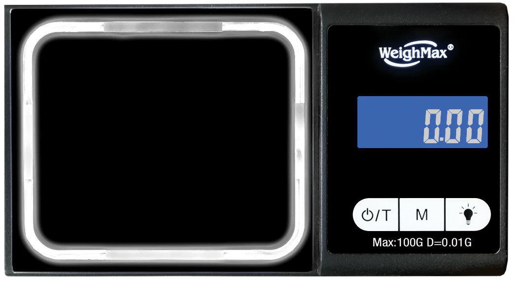 WeighMax Luminx 100 x 0.01g Scale