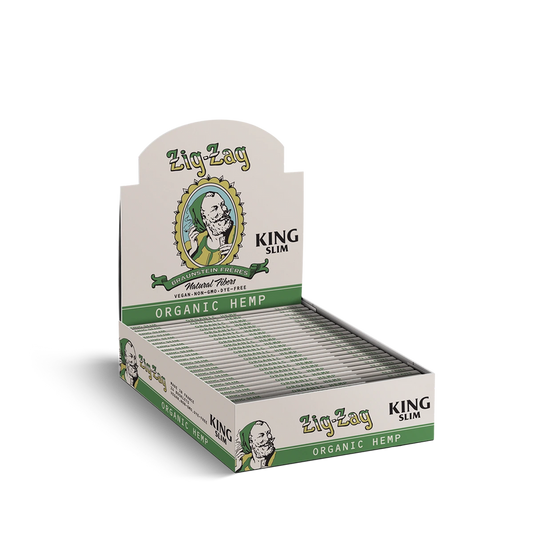 Zig-Zag Vintage Organic Hemp King Slim Paper 24ct