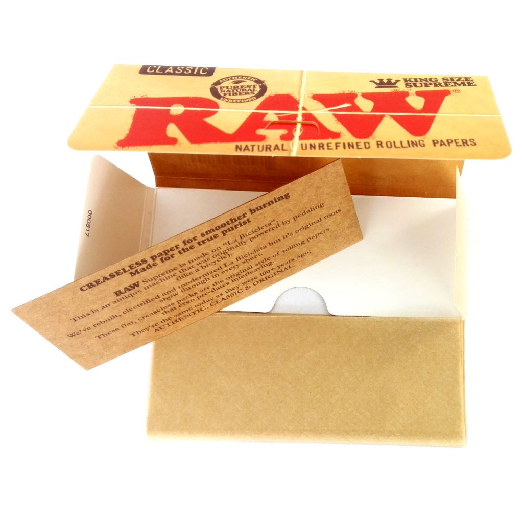 RAW Classic King Size Supreme Paper 24ct