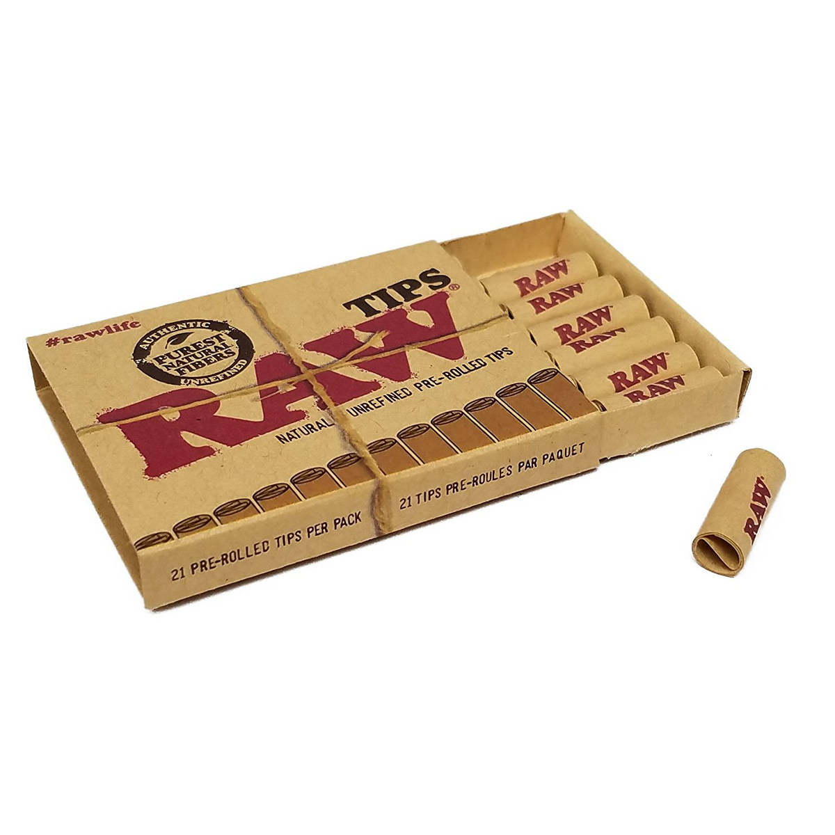 RAW Pre-Rolled Tips 20ct